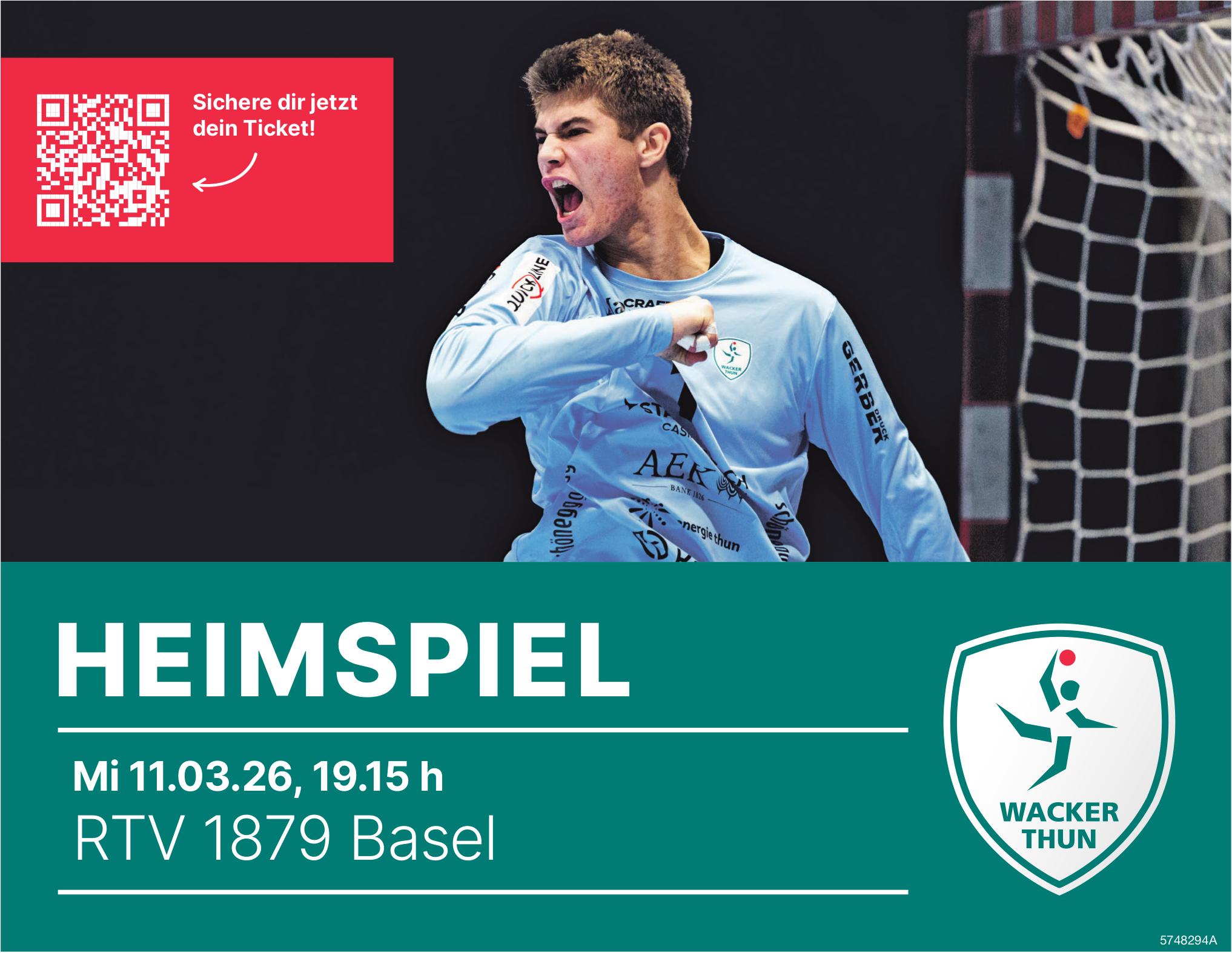 HEIMSPIEL, 11. März