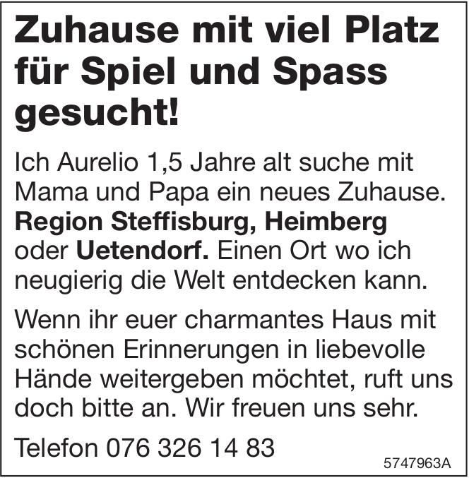 Zuhause mit viel Platz für Spiel und Spass gesucht!, zu kaufen gesucht