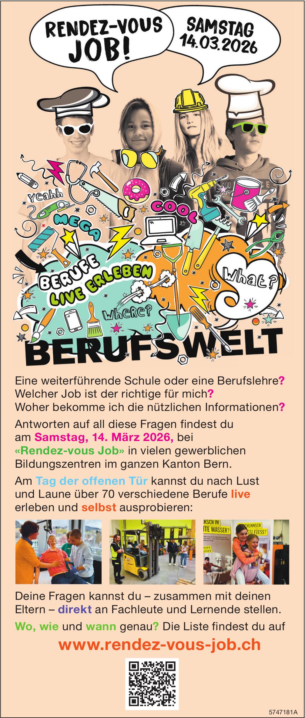 BERUFSWELT, 14. März