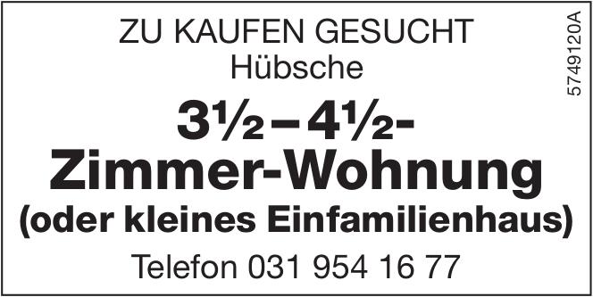 3½–4½-Zimmer-Wohnung, zu kaufen gesucht