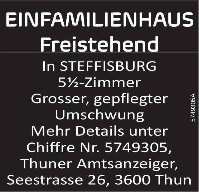 EINFAMILIENHAUS Freistehend, 5½ Zimmer-Wohnung, Steffisburg, zu verkaufen