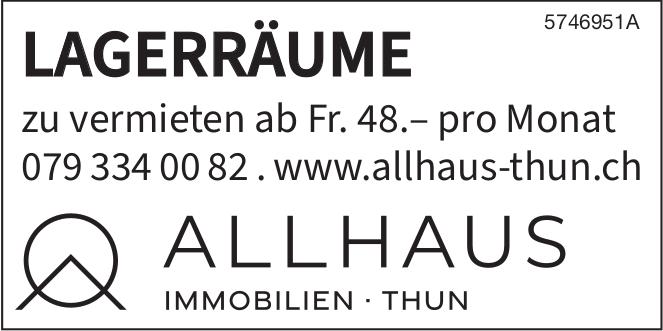 LAGERRÄUME, zu vermieten