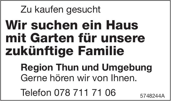 Haus mit Garten, zu kaufen gesucht