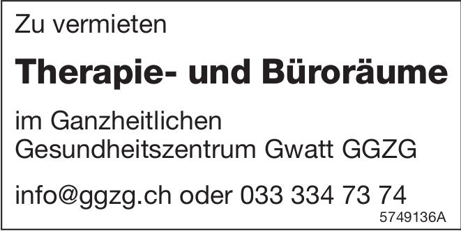 Therapie- und Büroräume, zu vermieten