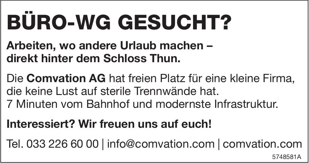 BÜRO-WG GESUCHT?, Thun, zu vermieten