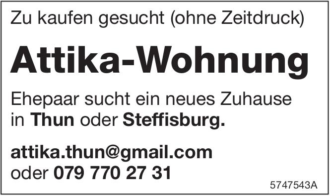 Attika-Wohnung, zu mieten gesucht