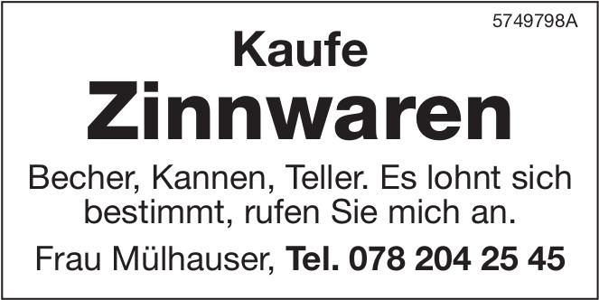 Kaufe Zinnwaren