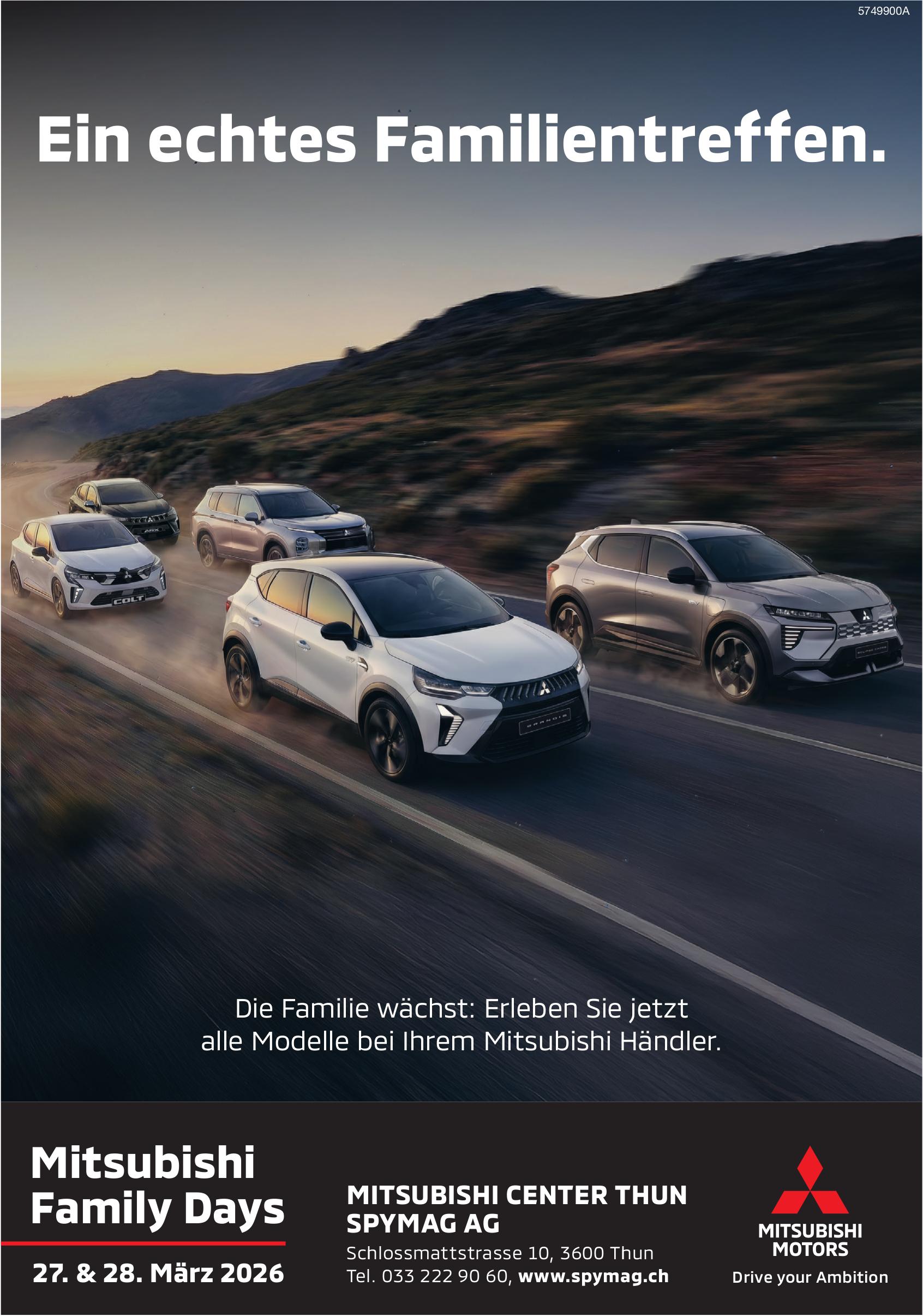 Mitsubishi Family Days, 27. - 28. März, Thun