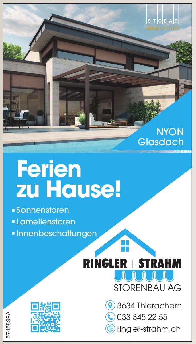 RINGLER + STRAHM, Thierachern - Ferien zu Hause!