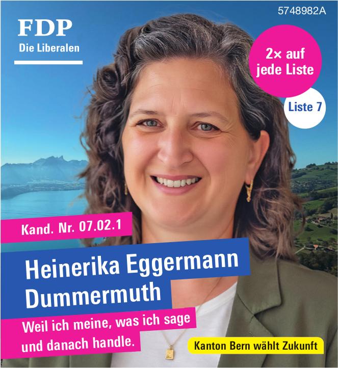 FDP Die Liberalen, Heinerika Eggermann Dummermuth