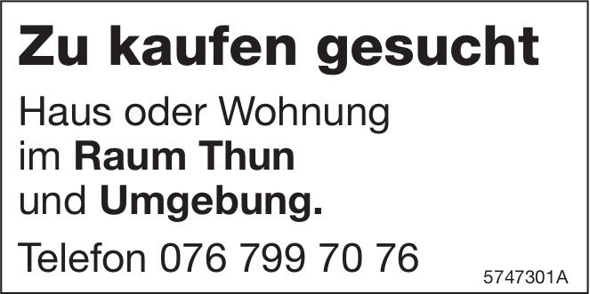 Haus oder Wohnung, Thun, zu kaufen gesucht