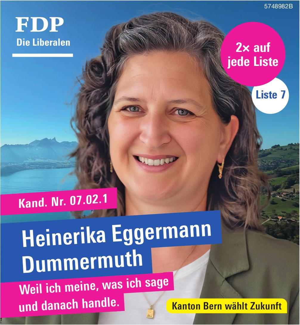 FDP Die Liberalen, Heinerika Eggermann Dummermuth