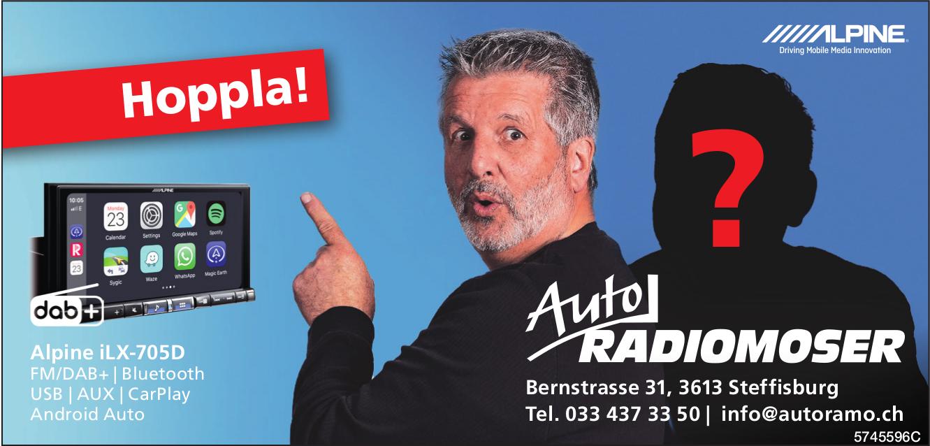 Auto RADIOMOSER, Steffisburg - Hoppla!