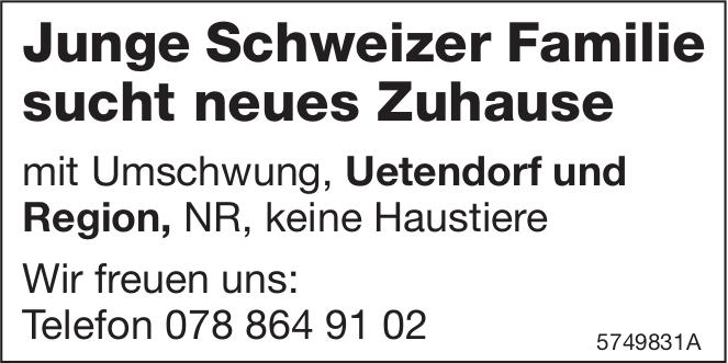 Junge Schweizer Familie sucht neues Zuhause, Uetendorf, zu mieten gesucht