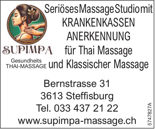 SUPIMPA, Steffisburg - Seriöses Massage Studio