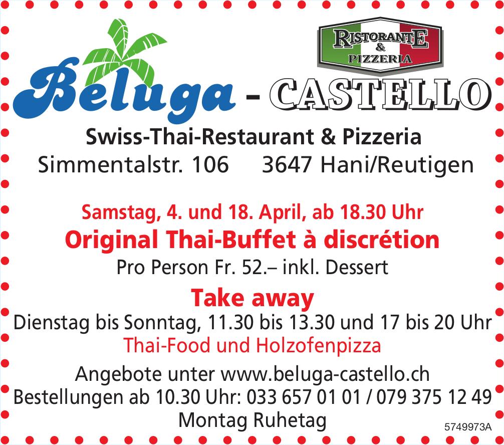 Original Thai-Buffet à discrétion, 4. April, Beluga - CASTELLO, Hani/Reutigen