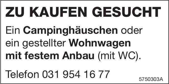 Campinghäuschen, zu kaufen gesucht