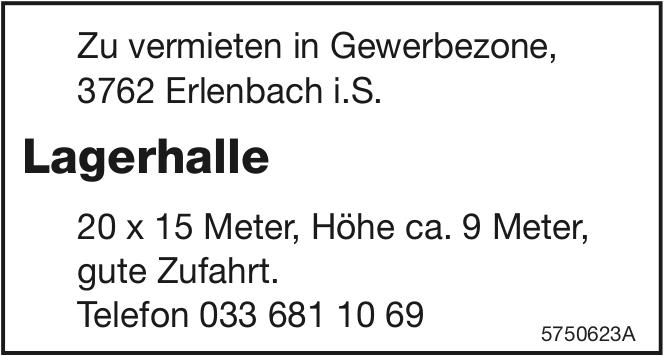 Lagerhalle, Lagerraum Zimmer-Wohnung, Erlenbach I.S., zu vermieten