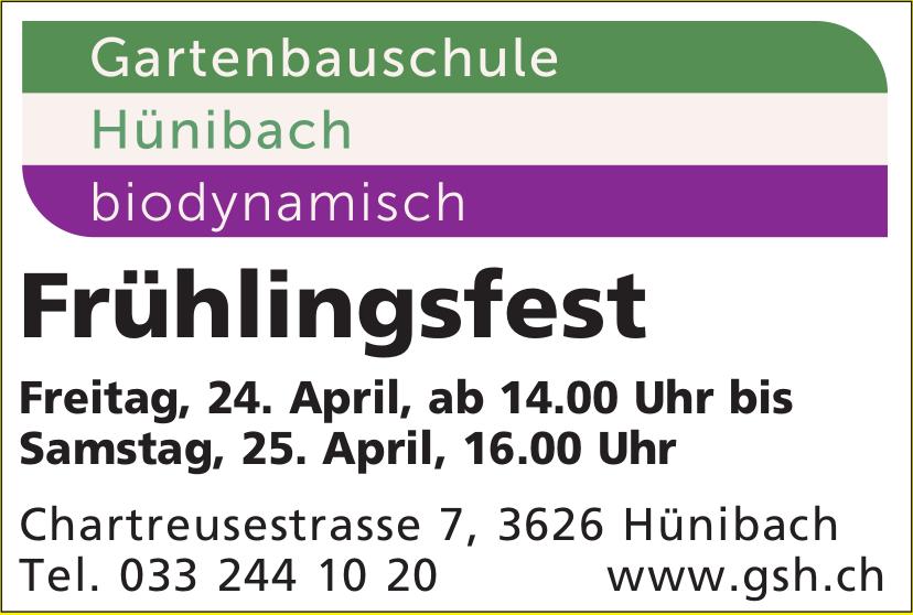Frühlingsfest, 24. - 25. April, Gartenbauschule Hünibach