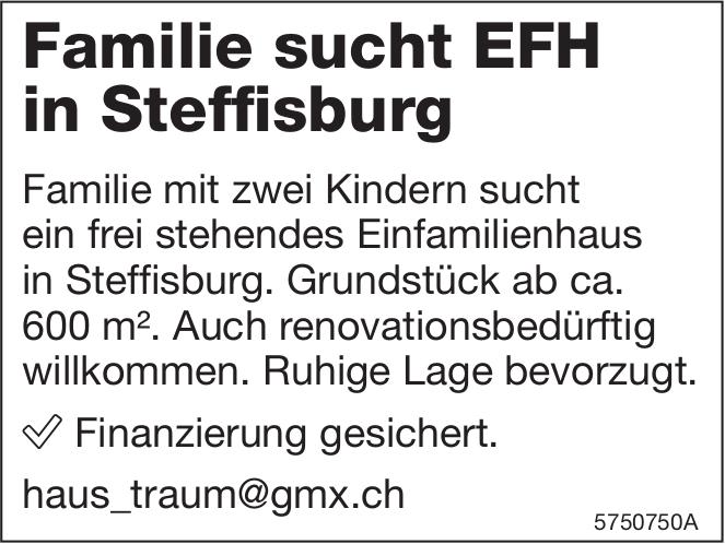 Ein freistehendes Einfamilienhaus in Steffisburg, zu kaufen gesucht