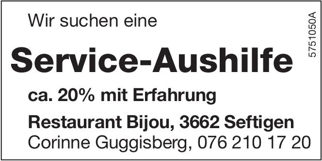 Service-Aushilfe, Restaurant Bijou, Seftigen, Gesucht