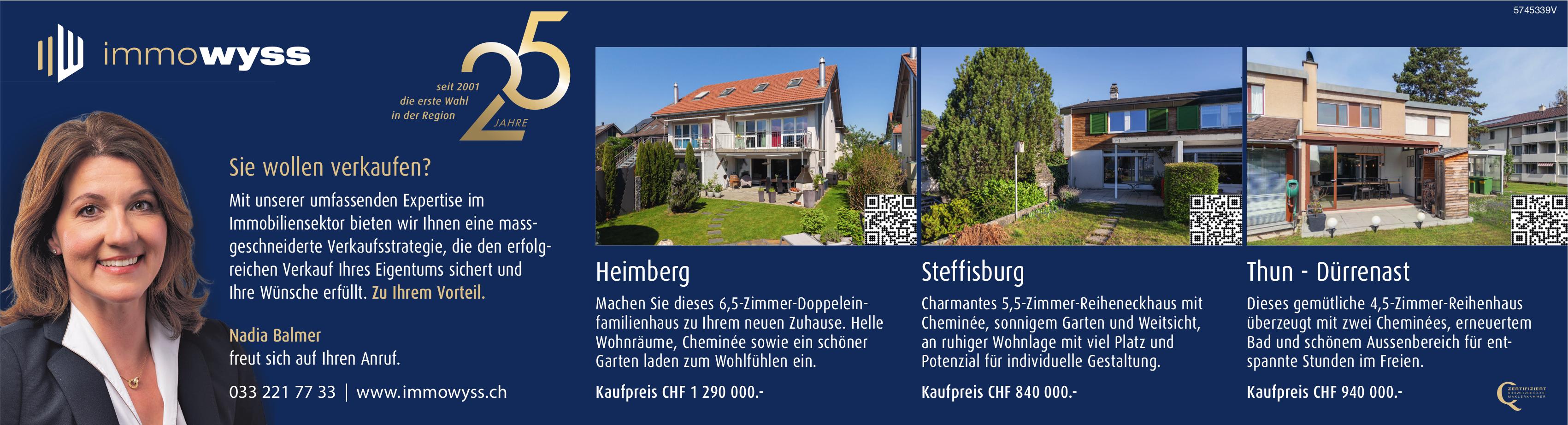 6.5-Zimmer-Doppel-Einfamilienhaus, 6½ Zimmer-Wohnung, zu verkaufen
