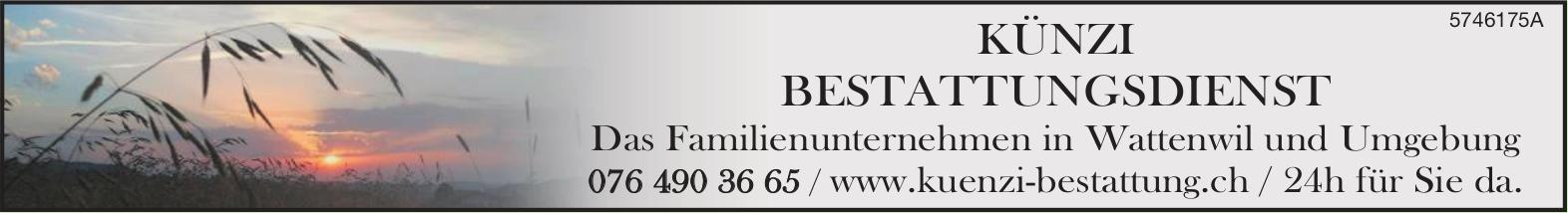 Künzi Bestattungsdienst, Das Familienunternehmen in Wattenwil und Umgebung