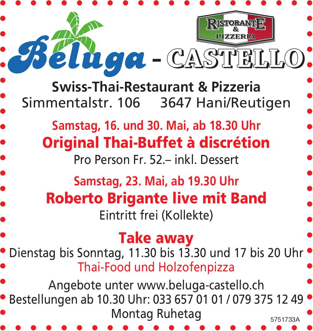 Original Thai-Buffet à discrétion, 16. Mai, Beluga - Castello, Hani/Reutigen