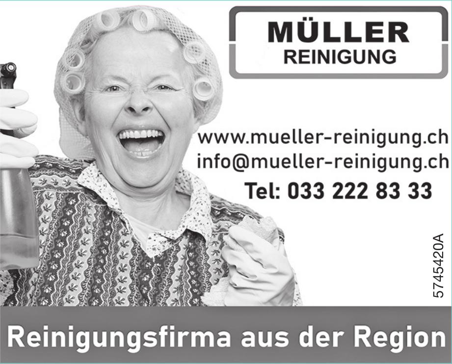 MÜLLER REINIGUNG, Reinigungsfirma aus der Region