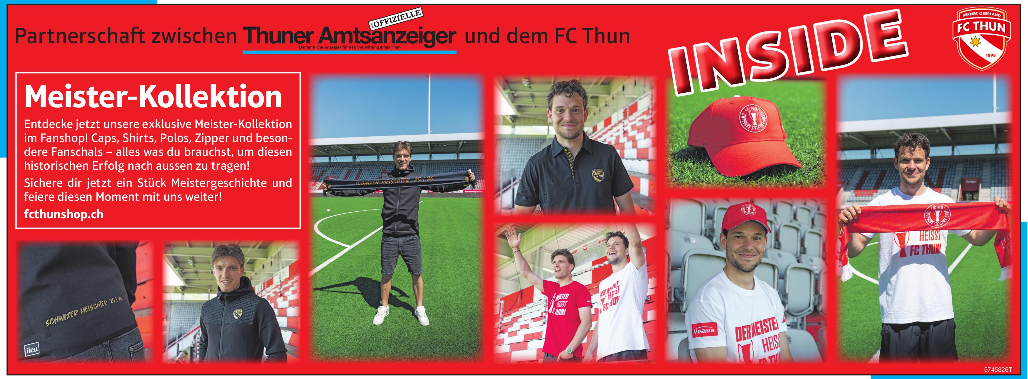 FC THUN, Meister-Kollektion