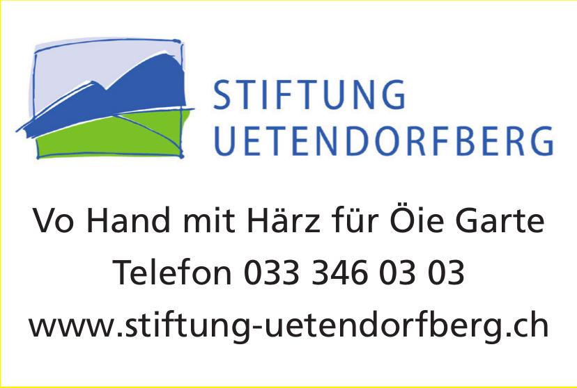 Stiftung Uetendorfberg, Vo Hand mit Härz für Öie Garte