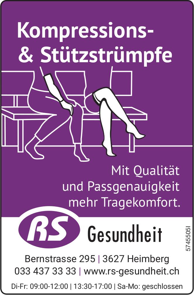 RS Gesundheit, Heimberg - Kompressions- & Stützstrümpfe