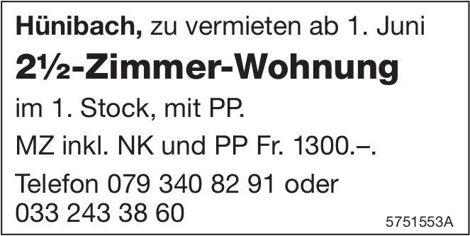 2½-Zimmer-Wohnung, 2½ Zimmer-Wohnung, Hünibach, zu vermieten