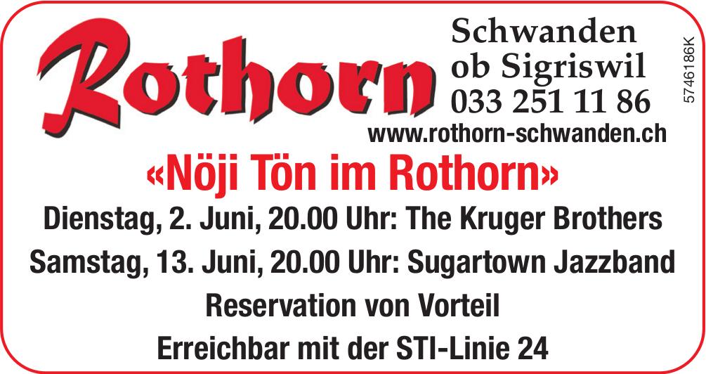 Nöji Tön im Rothorn, 2. - 13. Juni, Rothorn, Schwanden Ob Sigriswil