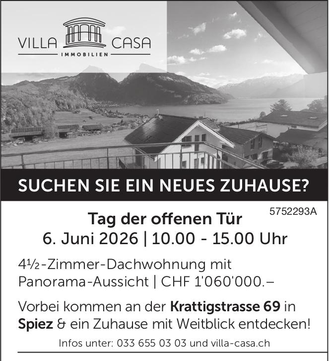 Tag der offenen Tür, 6. Juni, Spiez