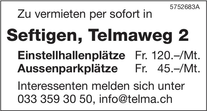 Einstellhallenplätze, Seftigen