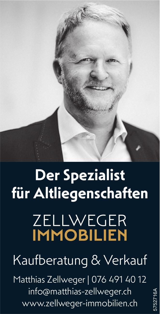 ZELLWEGER IMMOBILIEN, Der Spezialist für Altliegenschaften