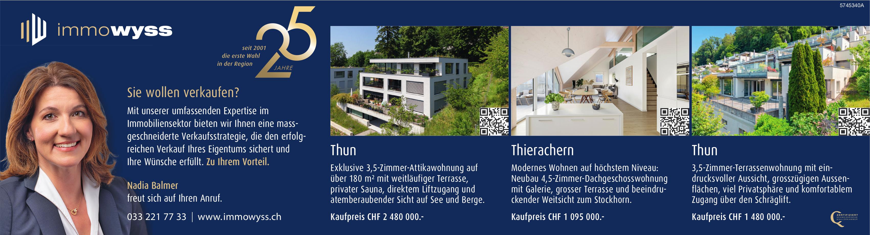 immowyss, Sie wollen verkaufen?