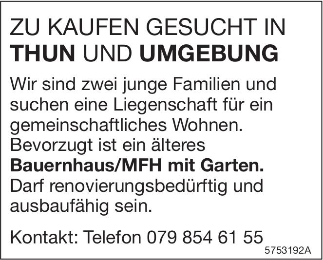 Bauernhaus/MFH mit Garten, Thun