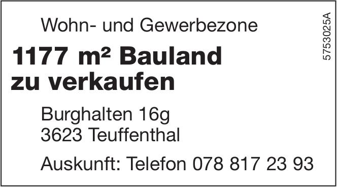 1177 m² Bauland, Teuffenthal, zu verkaufen