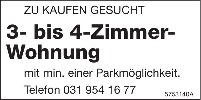 3- bis 4-Zimmer-Wohnung, zu kaufen gesucht