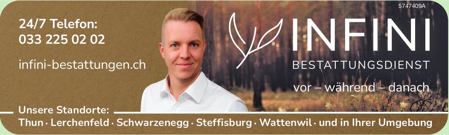 INFINI BESTATTUNGSDIENST, vor – während – danach