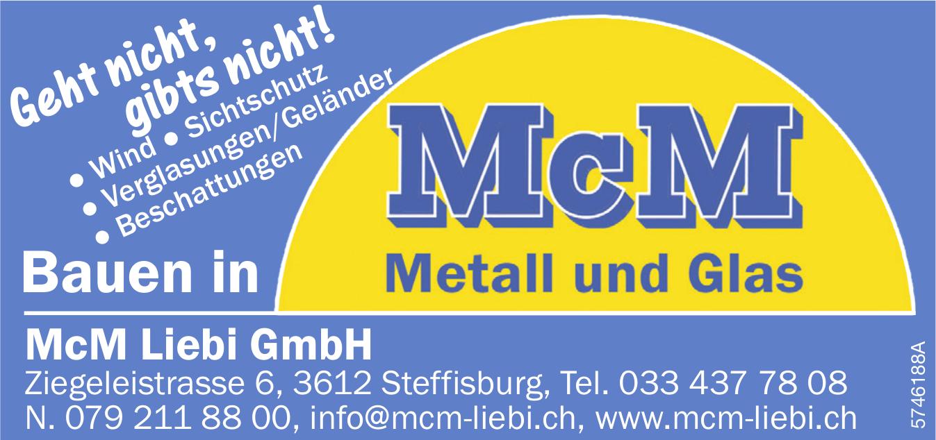 McM Liebi GmbH, Steffisburg - Geht nicht, gibt's nicht!