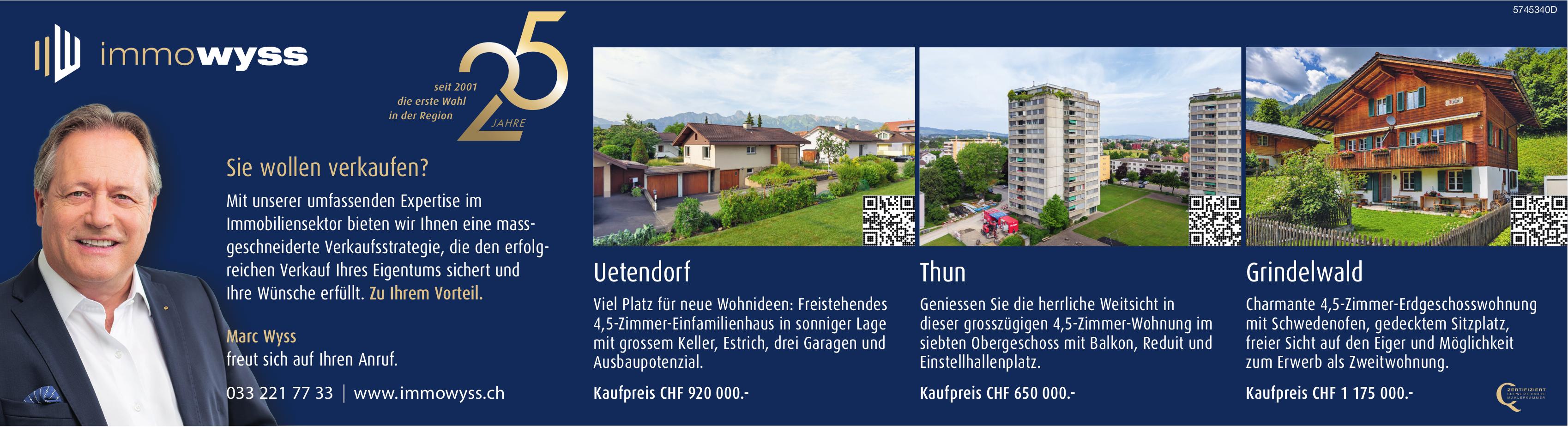 Uetendorf, 4½-Zimmer-Wohnung, zu verkaufen
