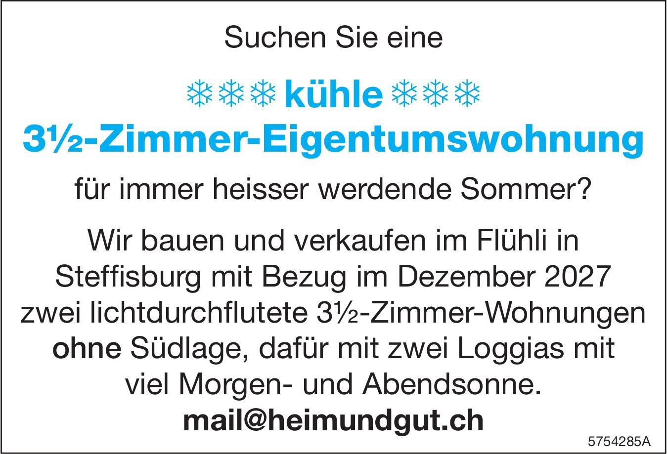 3½-Zimmer-Eigentumswohnung, Steffisburg, zu verkaufen