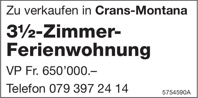 3½-Zimmer-Ferienwohnung, Crans-Montana, zu verkaufen