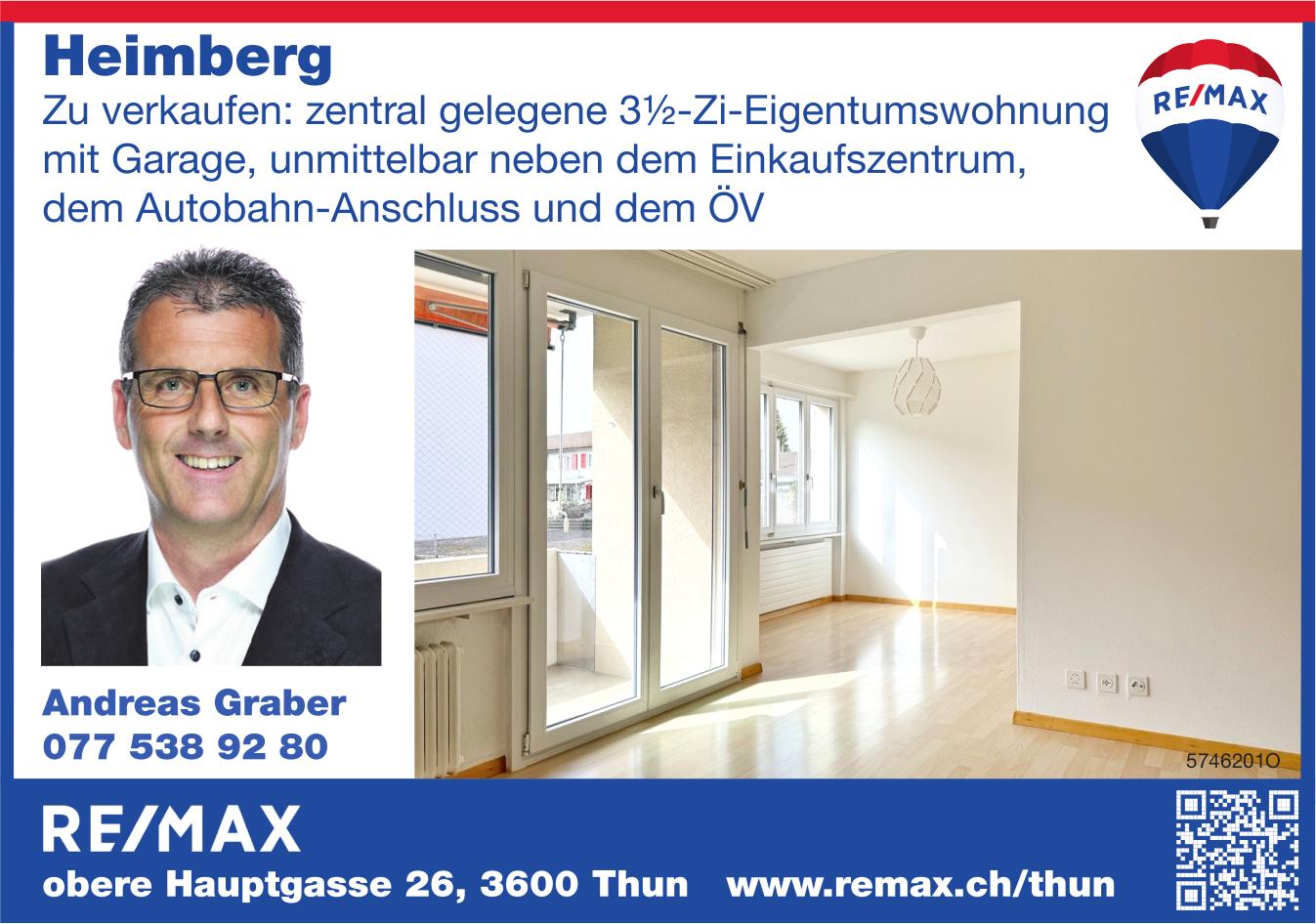 3½-Zi-Eigentumswohnung, 3½ Zimmer-Wohnung, Thun, zu verkaufen