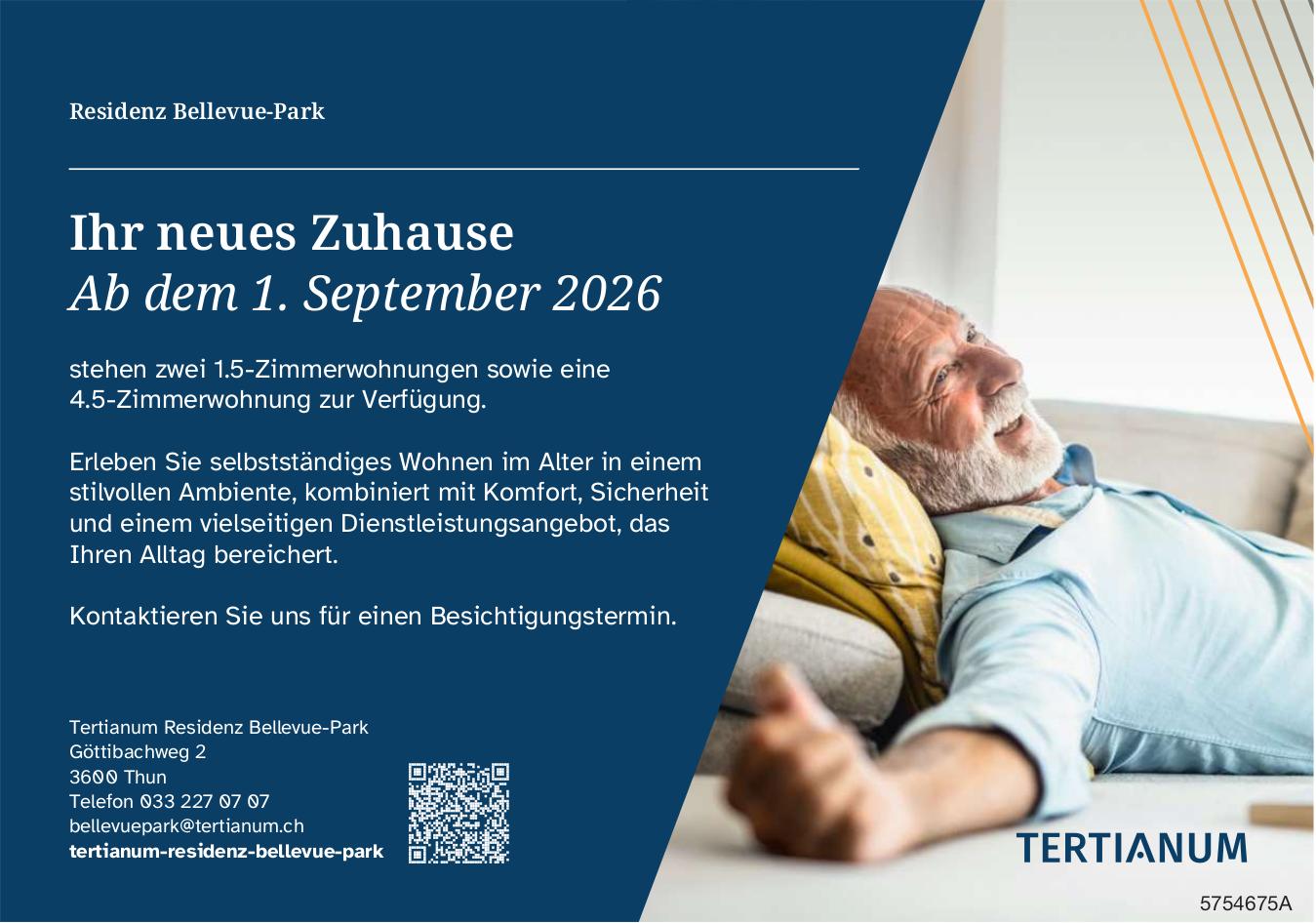 1.5-Zimmerwohnungen, Thun, zu vermieten