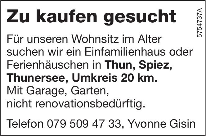 Einfamilienhaus oder Ferienhäuschen, zu kaufen gesucht