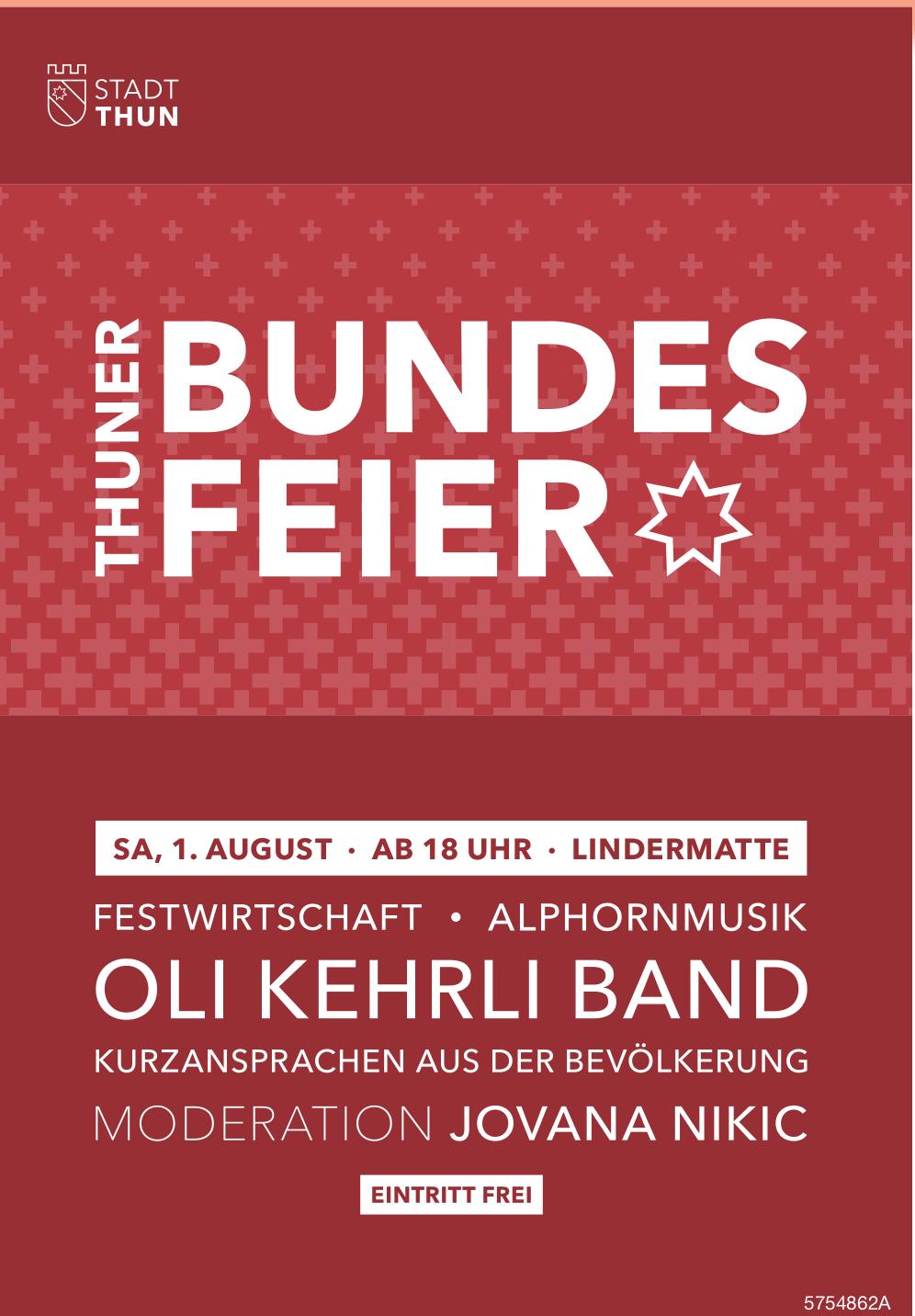 Thuner Bundesfeier, 1. August